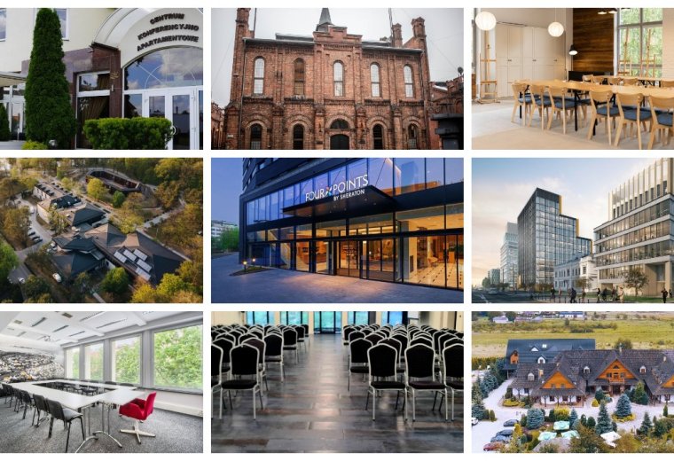 10 najbardziej prestiżowych obiektów konferencyjnych w Warszawie