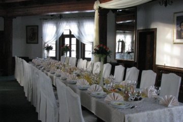 pałac - Pałac Myśliwski Książąt Radziwiłłów w Antoninie - Sala Kominkowa - zdjęcie 2
