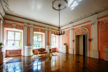 zamek - Zamek królewski w Rydzynie - Sala Posągowa - zdjęcie 2
