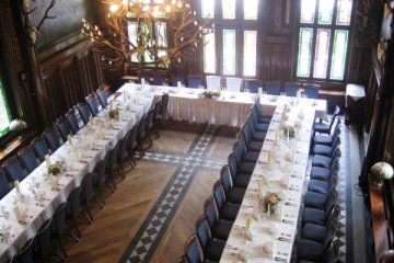 hotel **** - Hotel Noma Residence Zameczek Myśliwski Promnice - Sala Kominkowa - zdjęcie 4