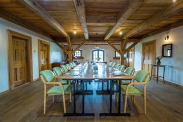 pałac - Pałac i Folwark Galiny - Sala pod Zegarem - zdjęcie 1