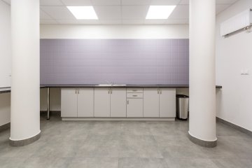 Aneks kuchenny przy sali konferencyjnej A w hali COS Torwar