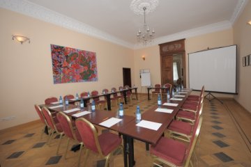 pałac - Pałac Chojnata - Sala Kominkowa - zdjęcie 4