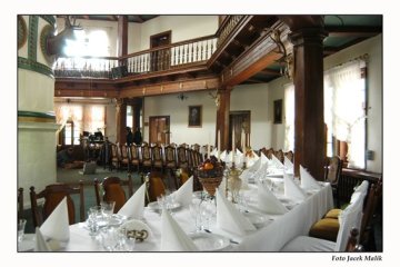 pałac - Pałac Myśliwski Książąt Radziwiłłów w Antoninie - Sala Kominkowa - zdjęcie 1