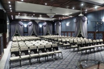 pałac - Willa Zagórze - nowy obiekt 6 km od Warszawy - hotel, restauracja, catering - Sala Kominkowa - zdjęcie 3