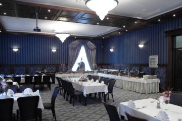 pałac - Willa Zagórze - nowy obiekt 6 km od Warszawy - hotel, restauracja, catering - Sala Kominkowa - zdjęcie 3