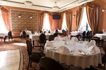 pałac - Willa Zagórze - nowy obiekt 6 km od Warszawy - hotel, restauracja, catering - Sala Restauracyjna - zdjęcie 2