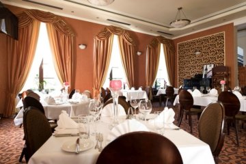 pałac - Willa Zagórze - nowy obiekt 6 km od Warszawy - hotel, restauracja, catering - Sala Restauracyjna - zdjęcie 3