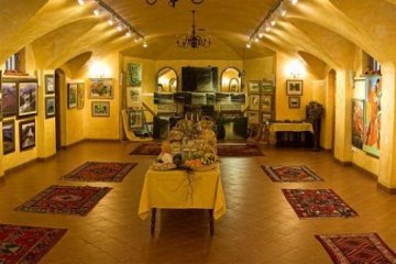 pensjonat - Pensjonat "Uroczysko Zaborek" - Sala dolna w Kościółku - zdjęcie 2