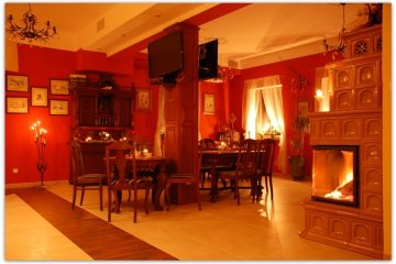 hotel *** - Pensjonat Rudy *** - Sala Kominkowa - zdjęcie 1