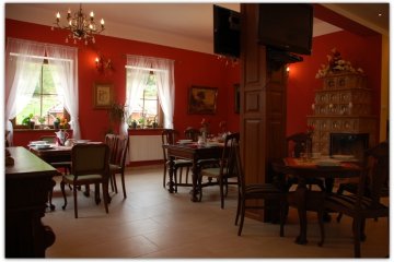 hotel *** - Pensjonat Rudy *** - Sala Kominkowa - zdjęcie 3