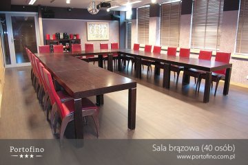 hotel *** - Hotel restauracja Portofino*** - Sala Brązowa - zdjęcie 1