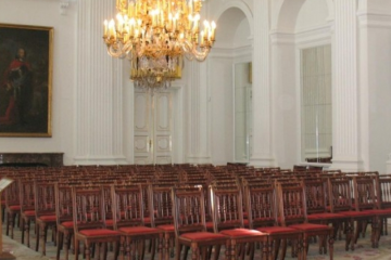 pałac - Pałac w Wilanowie - Sala Biała - zdjęcie 2