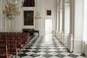 pałac - Pałac w Wilanowie - Sala Biała - zdjęcie 4