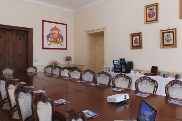 zamek - Moszna Zamek - Sala Herbowa - zdjęcie 2