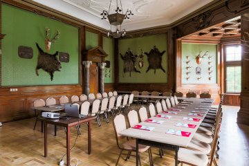 zamek - Moszna Zamek - Sala Myśliwska - zdjęcie 1