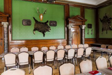 zamek - Moszna Zamek - Sala Myśliwska - zdjęcie 2