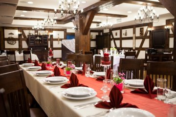 obiekt konferencyjny - Oberża Leśna Dolina - Sala restauracyjna - zdjęcie 2