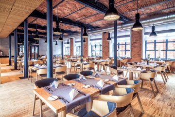 hotel **** - Fabryka Wełny Hotel & Spa - Restauracja Przędzalnia - zdjęcie 1