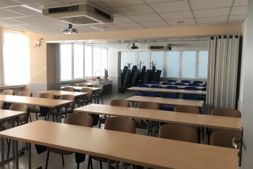 obiekt konferencyjny - MONIUSZKI 7 Centrum biurowo-szkoleniowe - Sala MODUŁOWA (GRAFITOWA+PIASKOWA) - zdjęcie 4