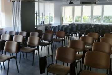 obiekt konferencyjny - MONIUSZKI 7 Centrum biurowo-szkoleniowe - Sala MODUŁOWA (GRAFITOWA+PIASKOWA) - zdjęcie 6