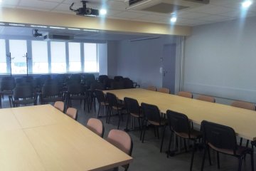 obiekt konferencyjny - MONIUSZKI 7 Centrum biurowo-szkoleniowe - Sala MODUŁOWA (GRAFITOWA+PIASKOWA) - zdjęcie 7