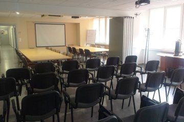 obiekt konferencyjny - MONIUSZKI 7 Centrum biurowo-szkoleniowe - Sala MODUŁOWA (GRAFITOWA+PIASKOWA) - zdjęcie 8