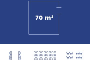 obiekt konferencyjny - in1place - Przestrzeń 1 - Sala 4 - 70 m2 - zdjęcie 1