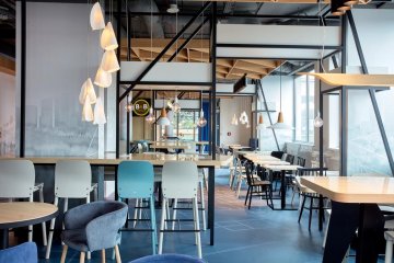 hotel - B&B Hotel Warszawa Okęcie - Sala restauracyjna - zdjęcie 1