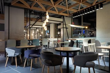 hotel - B&B Hotel Warszawa Okęcie - Sala restauracyjna - zdjęcie 2