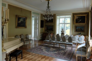 pałac - Muzeum Łazienki Królewskie - Pałac Myślewicki - Salon - zdjęcie 1