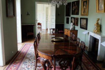 pałac - Muzeum Łazienki Królewskie - Pałac Myślewicki - Jadalnia - zdjęcie 1