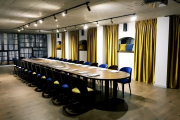 pałac - Pałac Rozalin - Sala konferencyjna w Restauracji Oficyna 115 m2 - zdjęcie 1