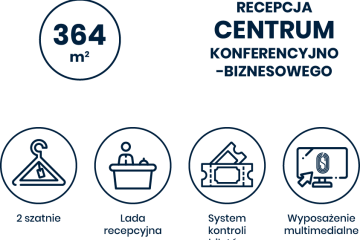 obiekt konferencyjny - Stadion Śląski - Recepcja Centrum Konferencyjno-Biznesowego - zdjęcie 2
