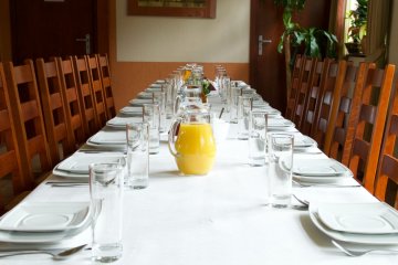 hotel - Dom Oliwski Gdańsk - Sala restauracyjna - zdjęcie 1