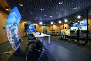 obiekt konferencyjny - LCK Lubelskie Centrum Konferencyjne - Centrum Prasowe - Studio Streamingowe S4 - zdjęcie 1
