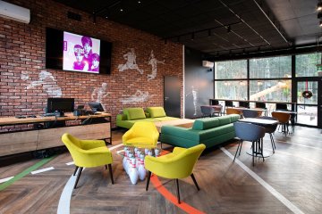 hotel - Enklawa Białowieska Forest&Spa - Sala Restauracyjna "SportiVino" - zdjęcie 2