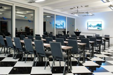 hotel - Enklawa Białowieska Forest&Spa - Sala Konferencyjna "CzarnoBiała" - zdjęcie 1