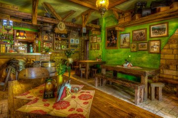 hotel - Hotel** Restauracja Jaś Wędrowniczek - Sala Barowa - zdjęcie 1