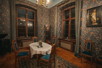hotel - Zamek Rzucewo - Sala Granatowa - zdjęcie 1