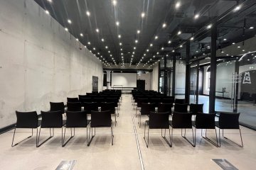 obiekt konferencyjny - Muzeum Gazowni Warszawskiej - Przestrzeń konferencyjna z Foyer (Sala A) - zdjęcie 10