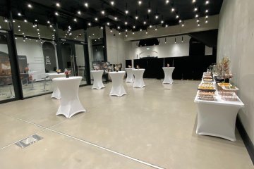 obiekt konferencyjny - Muzeum Gazowni Warszawskiej - Przestrzeń konferencyjna z Foyer (Sala A) - zdjęcie 8
