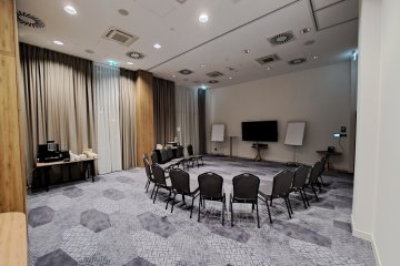 obiekt konferencyjny - Hampton by Hilton Poznań Swarzędz | HUBO Centrum Konferencyjne - AUDI/VW - zdjęcie 1