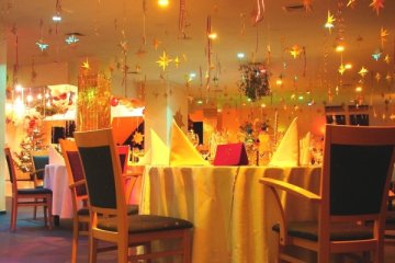 obiekt konferencyjny - Dom Pracy Twórczej Polskiej Akademii Nauk w Wierzbie - Sala Restauracyjna - zdjęcie 2