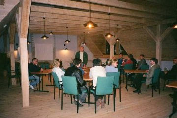 pensjonat - Zagroda Kuwasy - Wielka Sala Kominkowa - zdjęcie 2