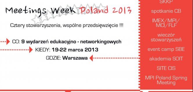 11 dni do Meetings Week Poland