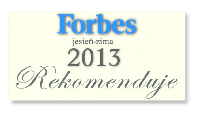 Villa Hoff Wellness&Spa rekomendowana przez Forbes 