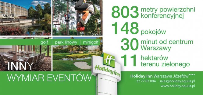 Kampania promocyjna hotelu Holiday Inn Warszawa Józefów trwa