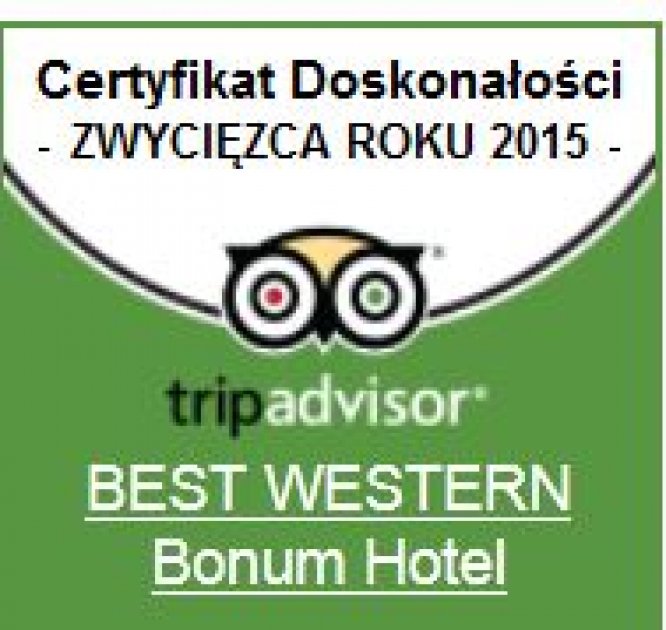 Certyfikat jakości TripAdvisor® dla polskich hoteli Best Western
