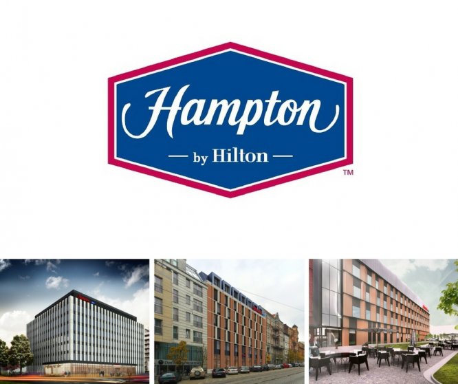 Trzy nowe hotele Hampton by Hilton